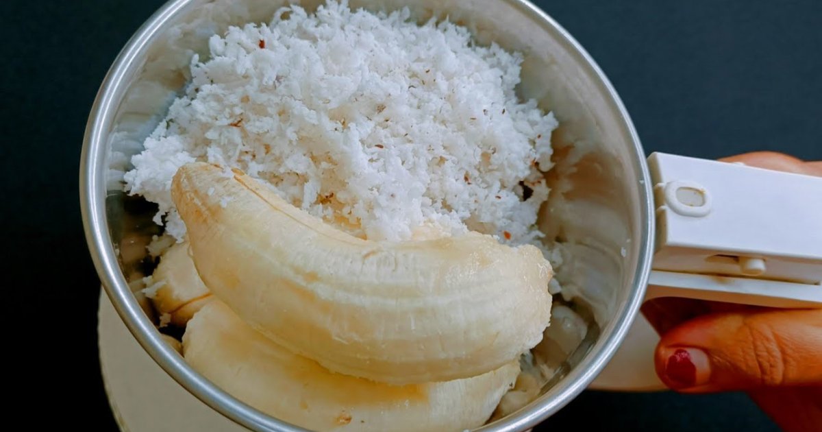 Coconut Banana Snack