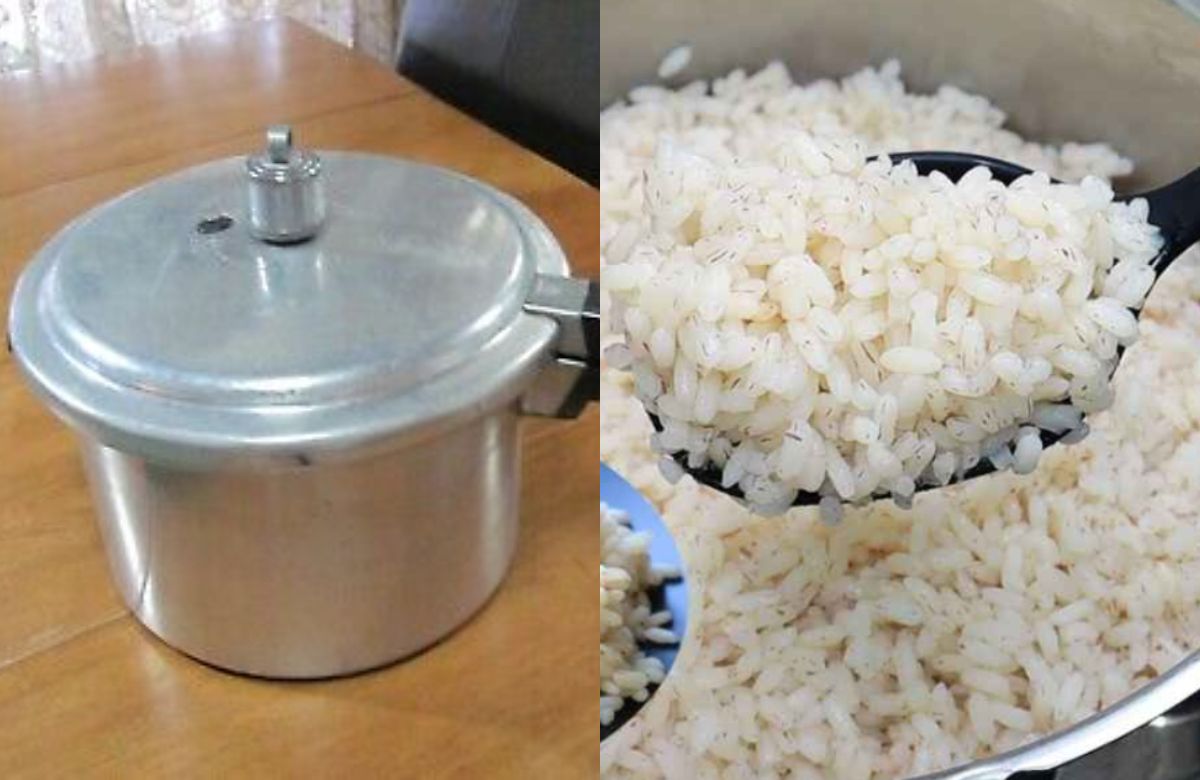 Cook Rice in Pressure Cooker