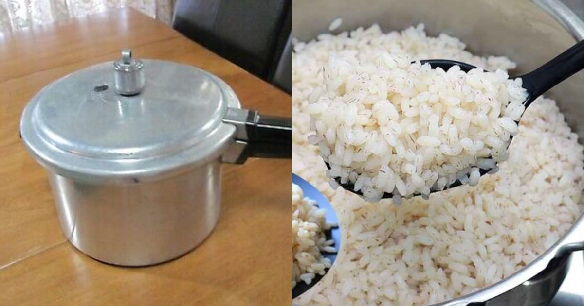 Cook Rice in Pressure Cooker
