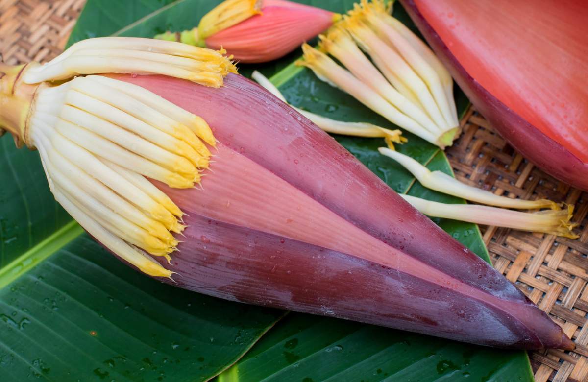 How to clean Banana flower