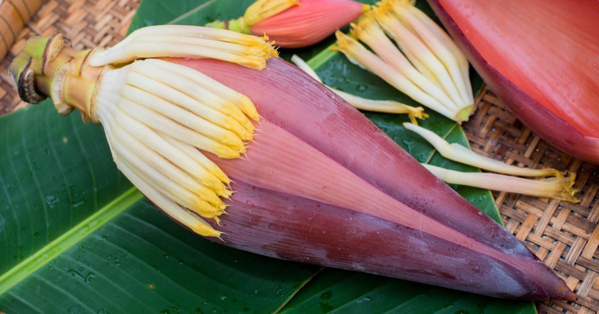 How to clean Banana flower