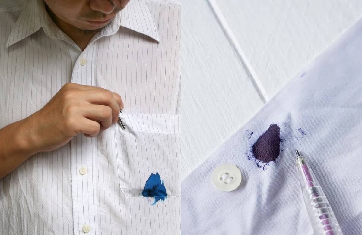 How to remove Ink stain from Cloths