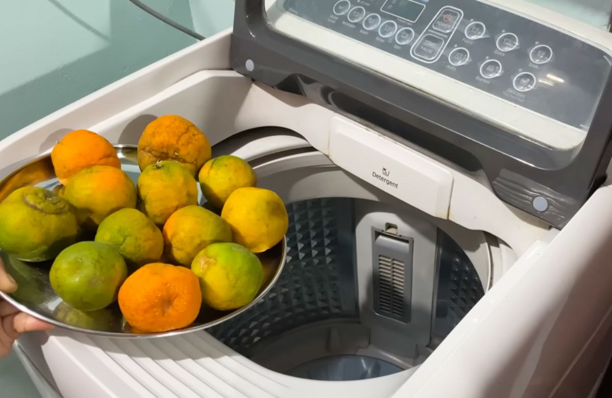 Orange Washing Machine Tip