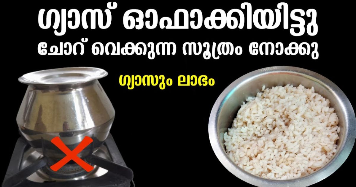 Tips For Cooking Rice After Turning Off The Gas (2)