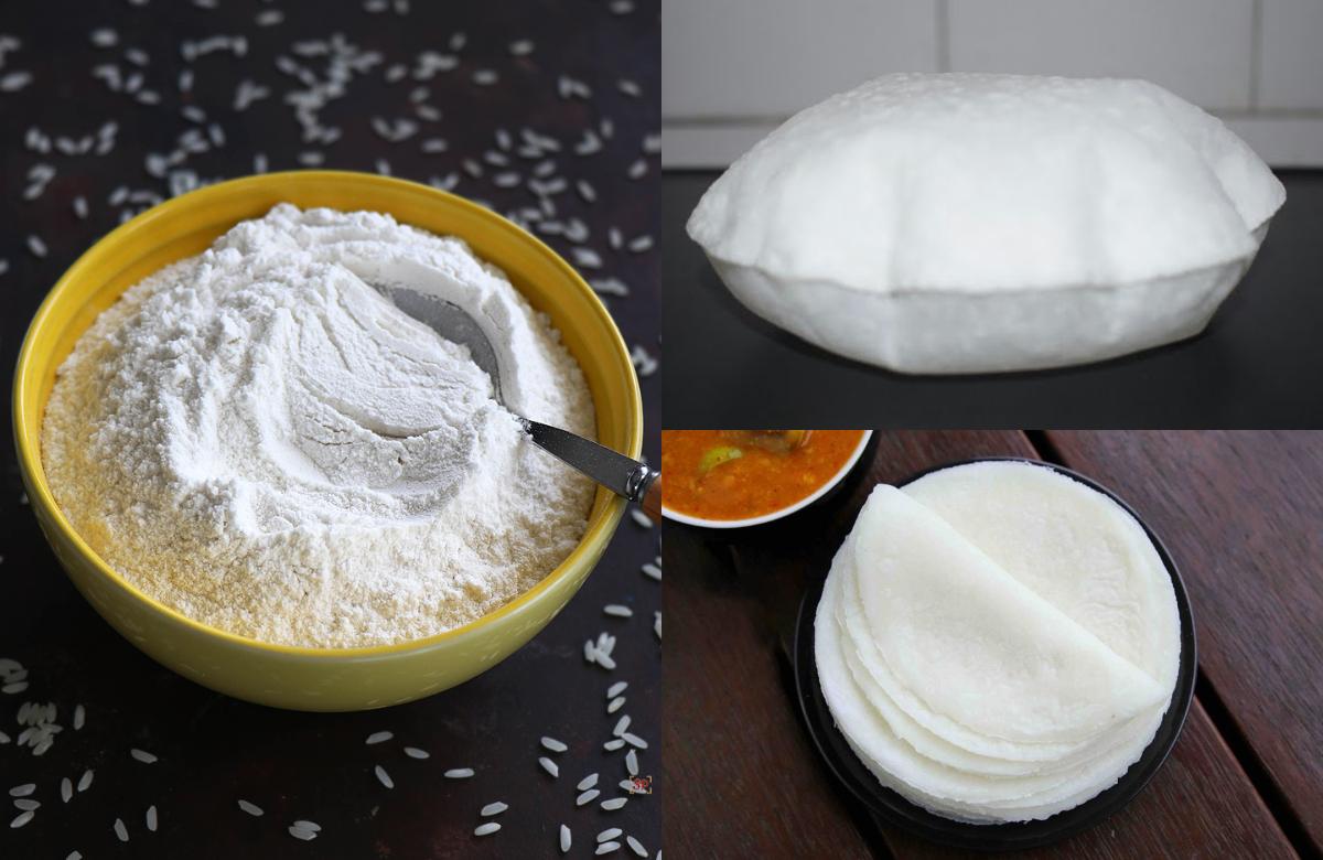  Pathiri and Idiyappam Flour Making