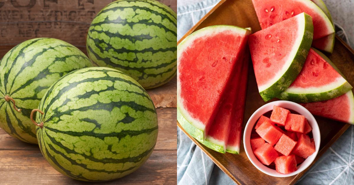 Easy way to remove watermelon seeds
