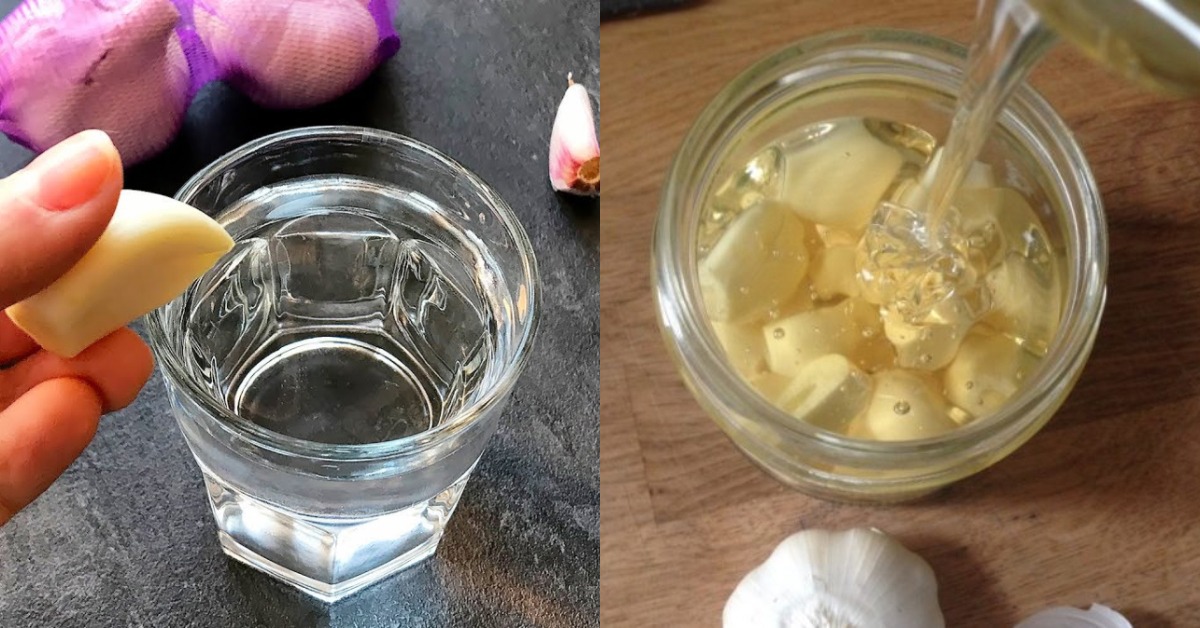 Garlic Hot Water Health tips