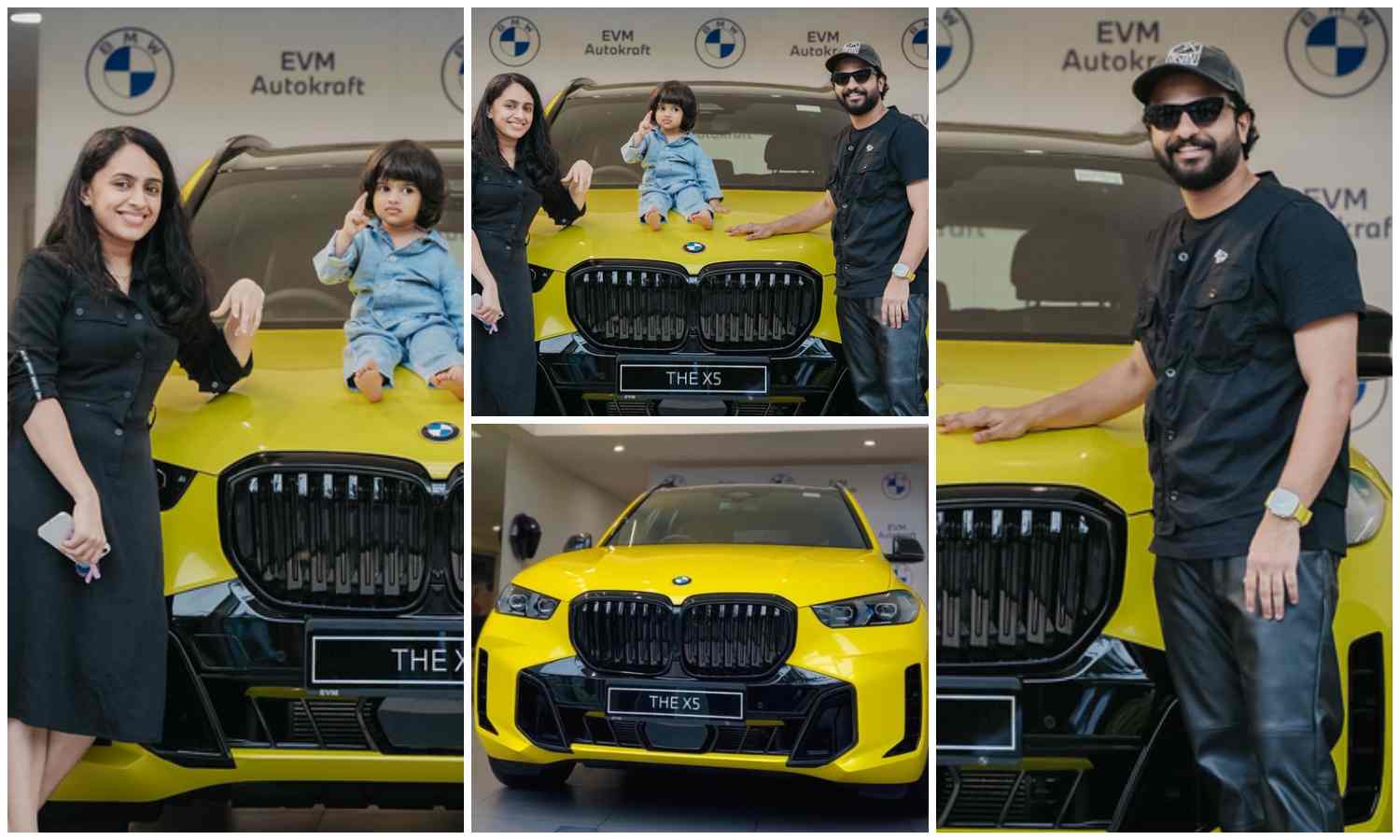 Neeraj Madhav Buys BMW X5 new car