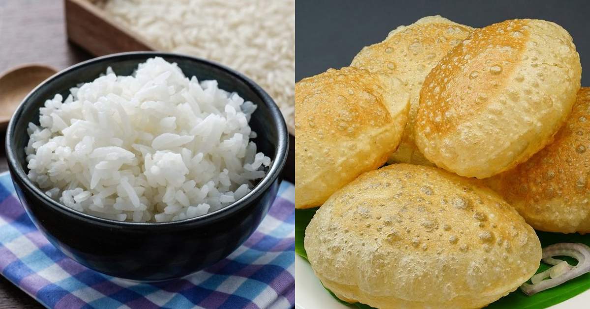 Puri Recipe Using Leftover Rice